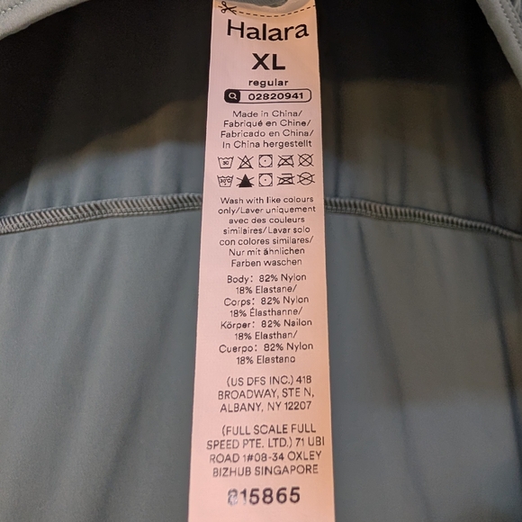 NWT Halara Short Sleeve Wide Leg Cool Touch Jumpsuit with Pockets Easy Peezy - Picture 2 of 12